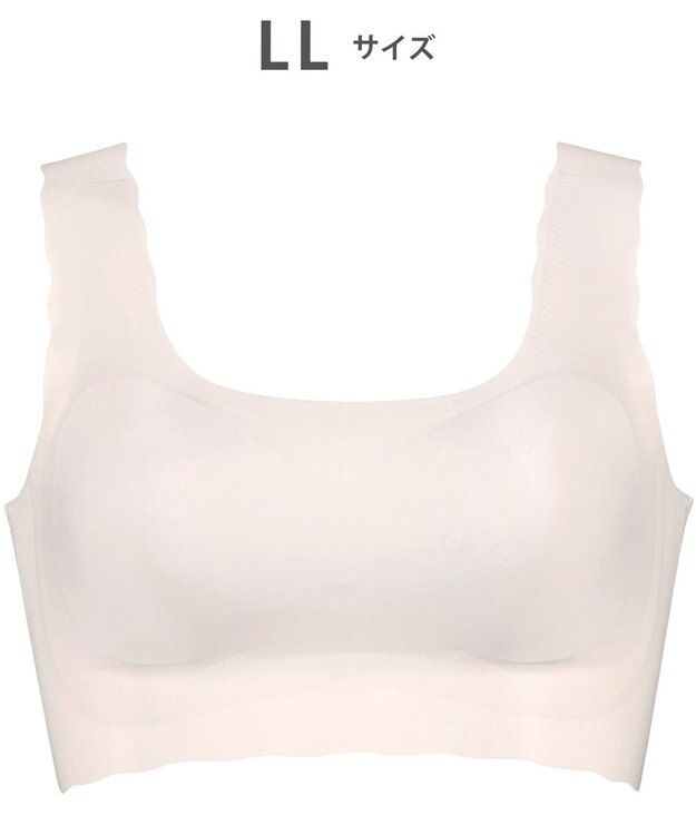 WACOAL 【GOCOCi ゴコチ】 ノンワイヤーブラ ハーフトップ まるでつけていないような着ごこち フラット仕上げ ホックなし CGG535 /ワコール ベージュ