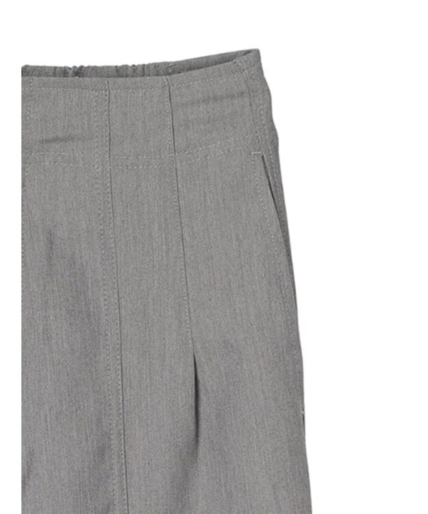 Green Parks ・ＥＬＥＮＣＡＲＥ　ＤＵＥ　センターシームタックパンツ Gray