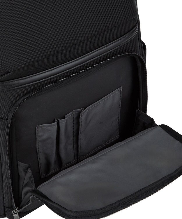 ACE BAGS & LUGGAGE ace. デヴェル ビジネスリュック  B4サイズ 15.6インチPC収納 24L 1050g 2気室 20262 エース ブラック×ネイビー