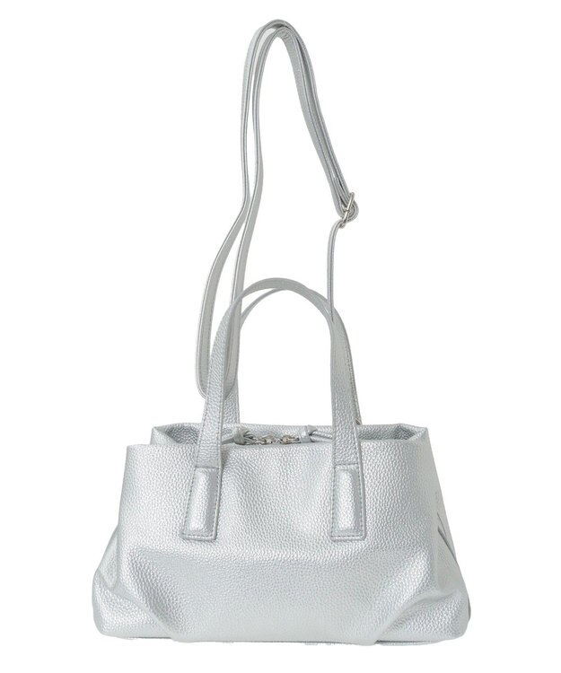 AMERICAN HOLIC パーテーション2WAYボストンバッグ Silver