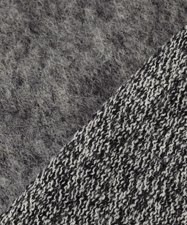 J.PRESS MEN 【J.PRESS ORIGINALS】SHETLAND WOOL SHAGGY KNIT / JAPAN MADE グレー系