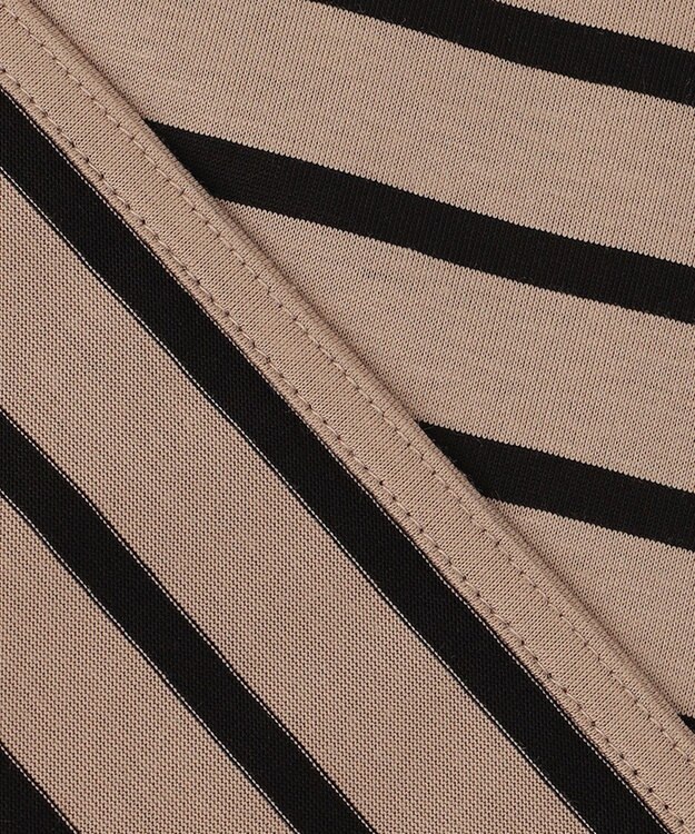 J.PRESS YORK STREET 【WOMEN】バスクTシャツ ブラウン系1