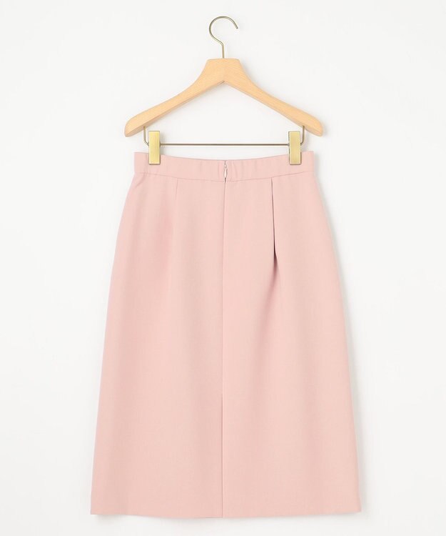 組曲 L 【KUMIKYOKU NAVY】コンフォータブルドレープ コクーンスカート ピンク系