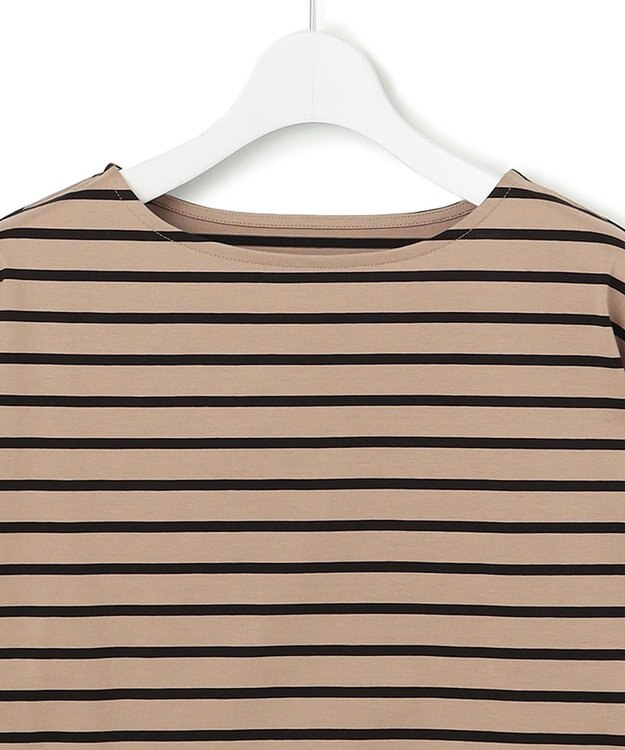 J.PRESS YORK STREET 【WOMEN】バスクTシャツ ブラウン系1