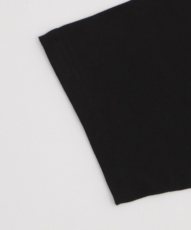 WEGO レタリングラグランT ブラック