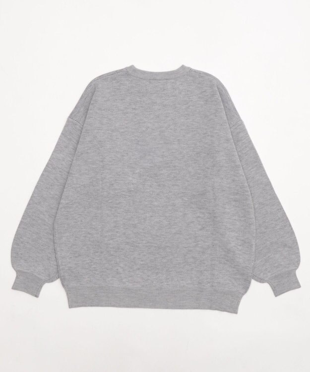 WEGO 【洗える】グラフィックニットBIGプルオーバー 柄9