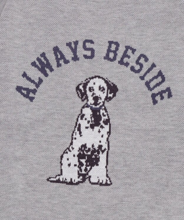 WEGO 【洗える】グラフィックニットBIGプルオーバー 柄9