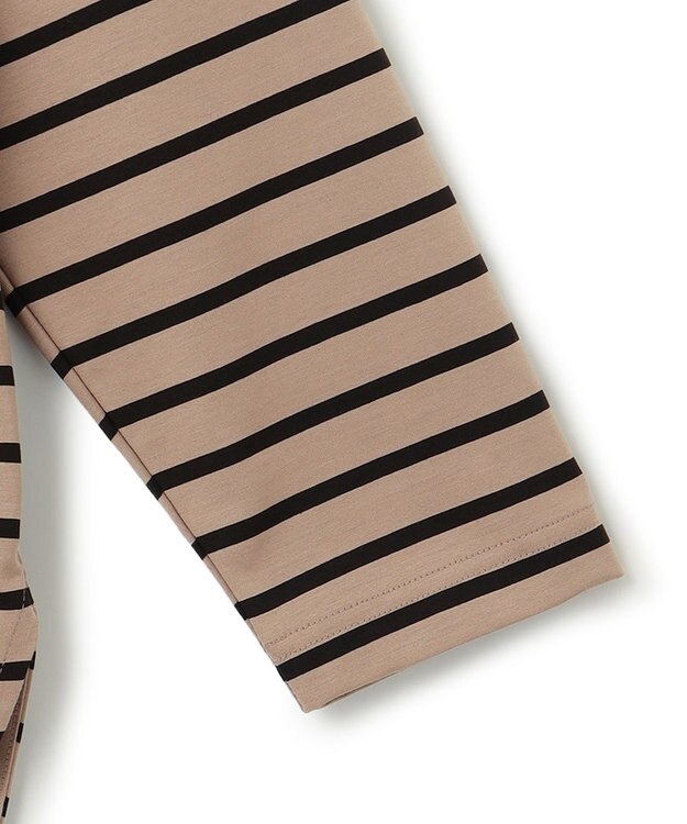 J.PRESS YORK STREET 【WOMEN】バスクTシャツ ブラウン系1