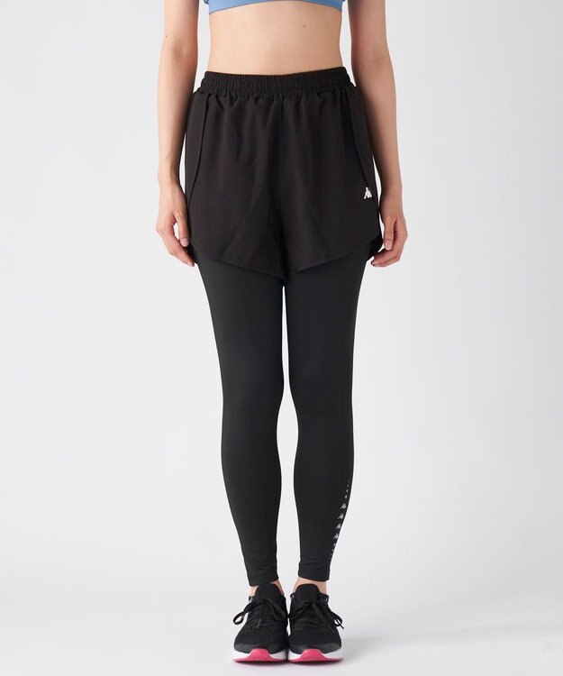 OP／FILA 【Kappa】パンツドッキングレギンス ブラック