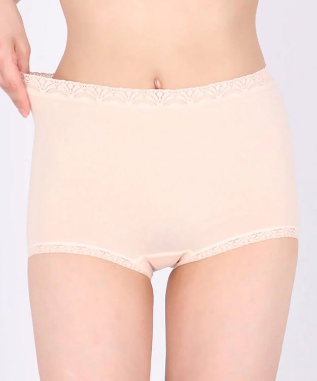 WACOAL 【ディアヒップ】 ショーツ ボーイレングス はきこみ丈ふかめ 綿混(身生地) ヒップを包みこむフィット感 やさしいはきごこち PPA113 /ワコール シェルベージュ