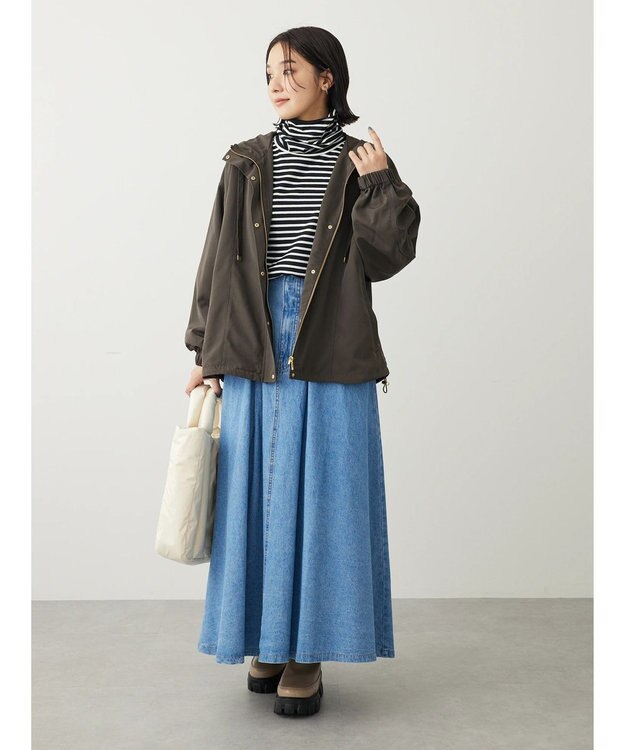 Green Parks タートルボーダーカットプルオーバー Black