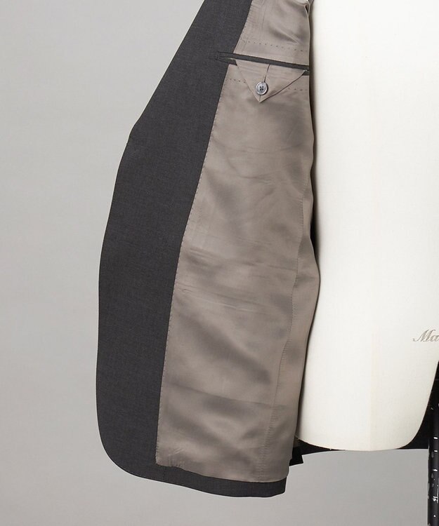 GOTAIRIKU 次世代スーツ【2WAYストレッチ/透湿性/シワになりにくい】ハイスペック2WAYストレッチスーツ グレー系