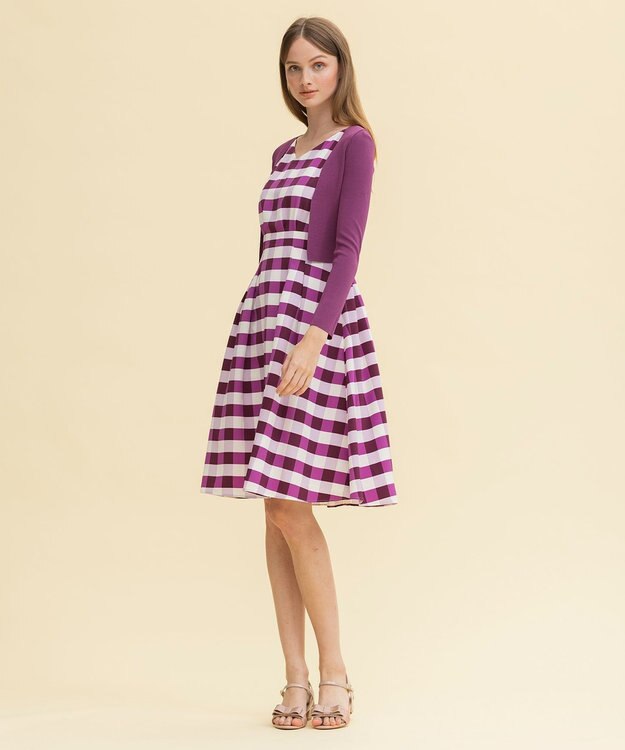 TOCCA 【洗える！】SQUARE BOLERO ボレロ ライラック系