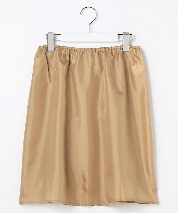 J.PRESS LADIES S ピーチポプリン ワンピース キャメル系