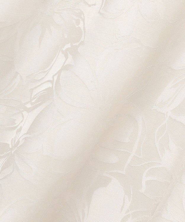 自由区 L 【17号サイズまで展開・カタログ掲載】フラワーオパールプリント ワンピース ベージュ