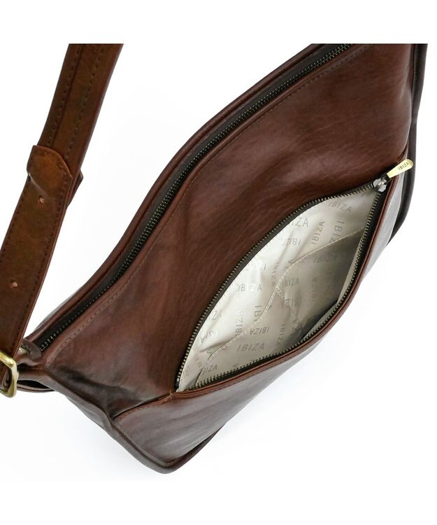 IBIZA カンビアール　セミショルダーバッグ 緑