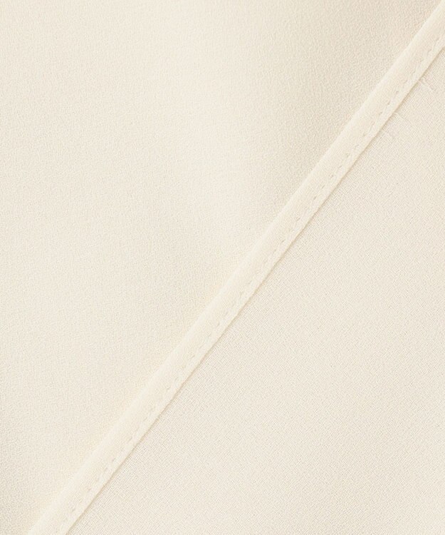 BEIGE， IRIS / ラウンドネックブラウス Ecru