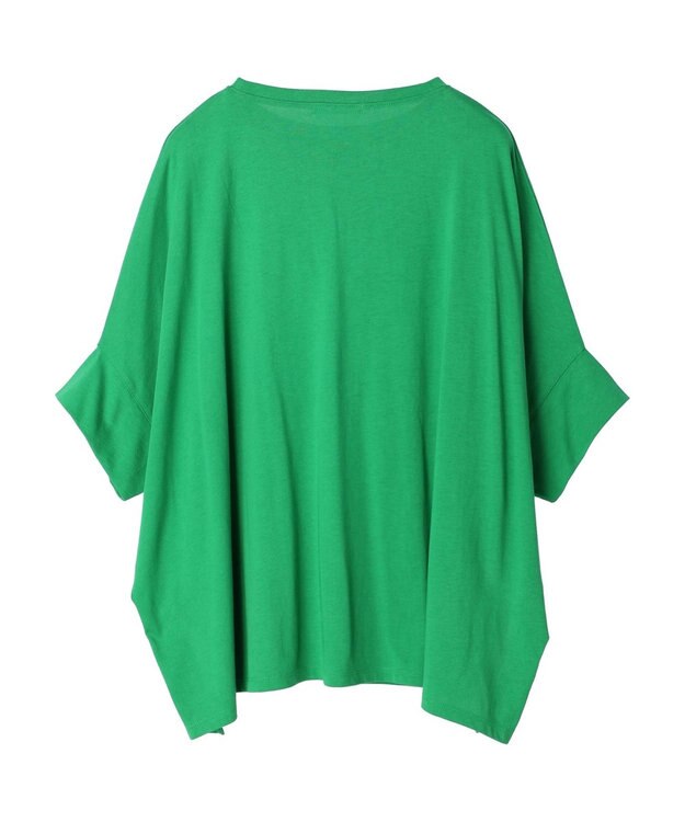 Green Parks ドルマンカット５分袖プルオーバー Green