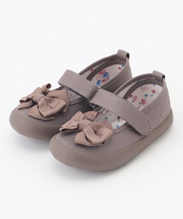 ANY KIDS ツイル リボン バレエ ベージュ