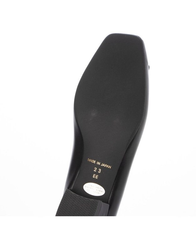 Riz raffinee <Riz raffinee>モチーフ金具付バレエパンプス ブラック