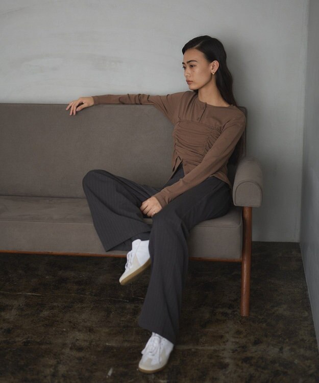 CRAFT STANDARD BOUTIQUE 2点セット/カーディガン＆ビスチェ Mocha