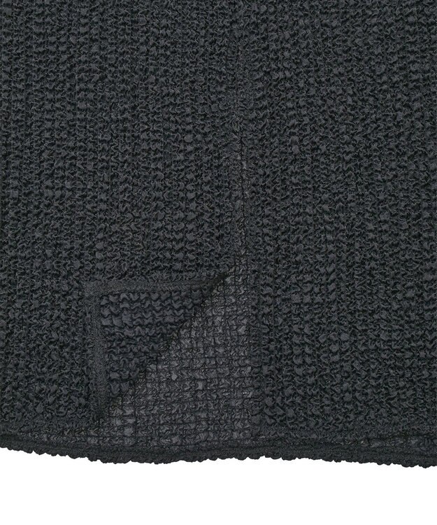 CRAFT STANDARD BOUTIQUE シャーリングジャガードスカート Black