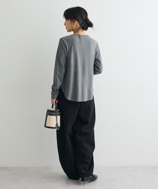 CRAFT STANDARD BOUTIQUE 2点セット/カーディガン＆ビスチェ Gray Mixture