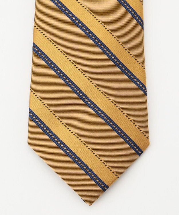 J.PRESS MEN 【STRUCTURE MIX COLLECTION】レジメンタル  ネクタイ イエロー系1