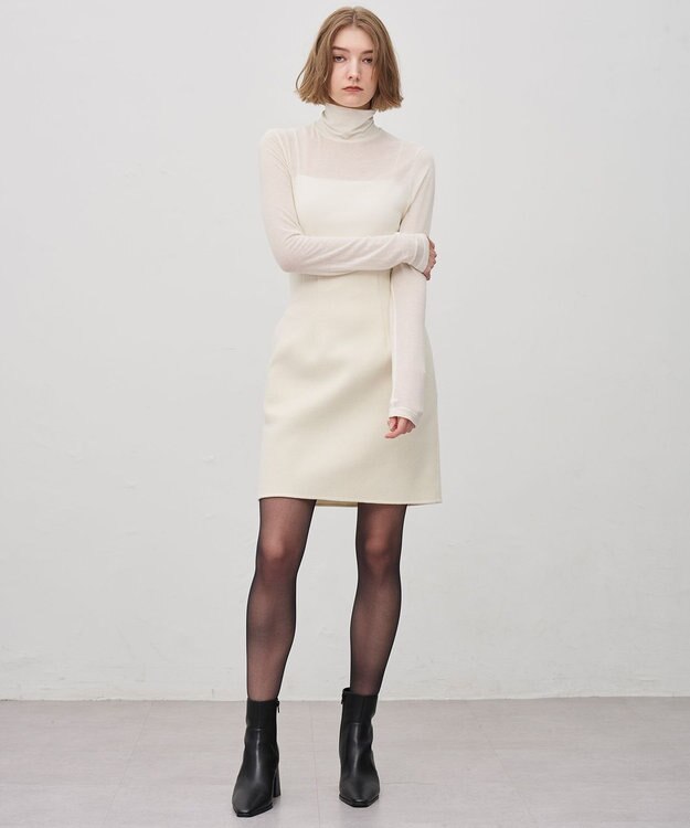 uncrave メルトンリバー ミニスカート オフ