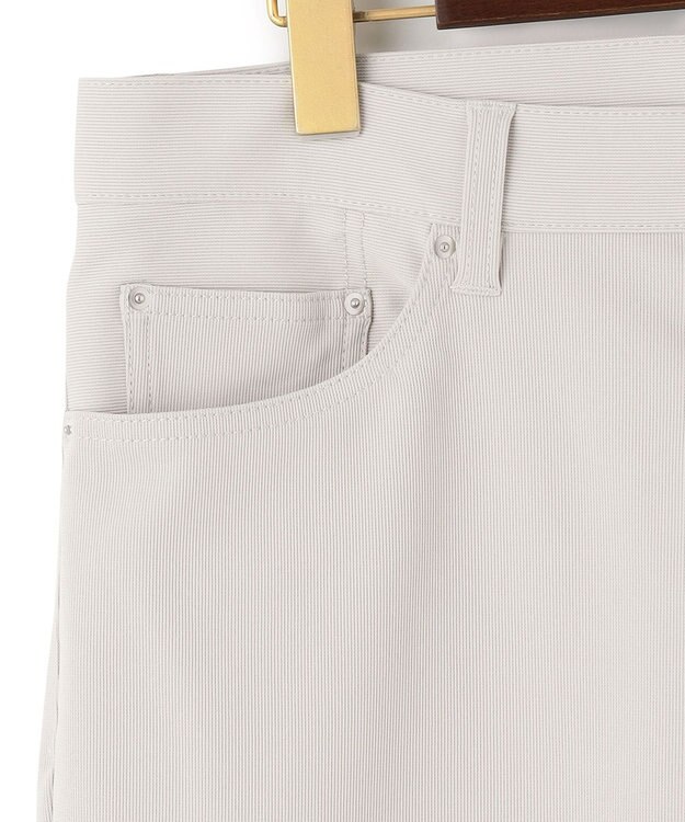 J.PRESS MEN 【WEB・一部店舗限定】ピケストレッチパンツ ライトグレー系