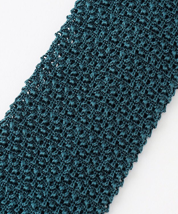 J.PRESS MEN 【J.PRESS KNIT TIE COLLECTION】無地 ニットネクタイ スカイブルー系