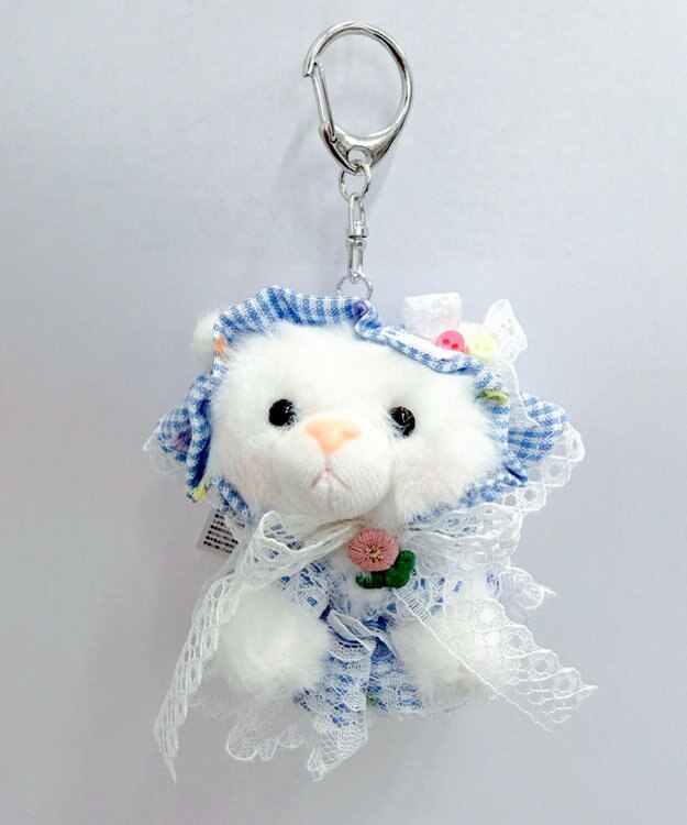 WEGO おめかしねこちゃんぬいぐるみキーホルダー 柄5