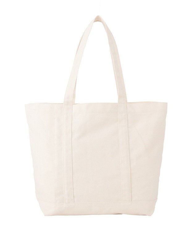 Maison de FLEUR マルチポケット帆布トートMバッグ Ivory