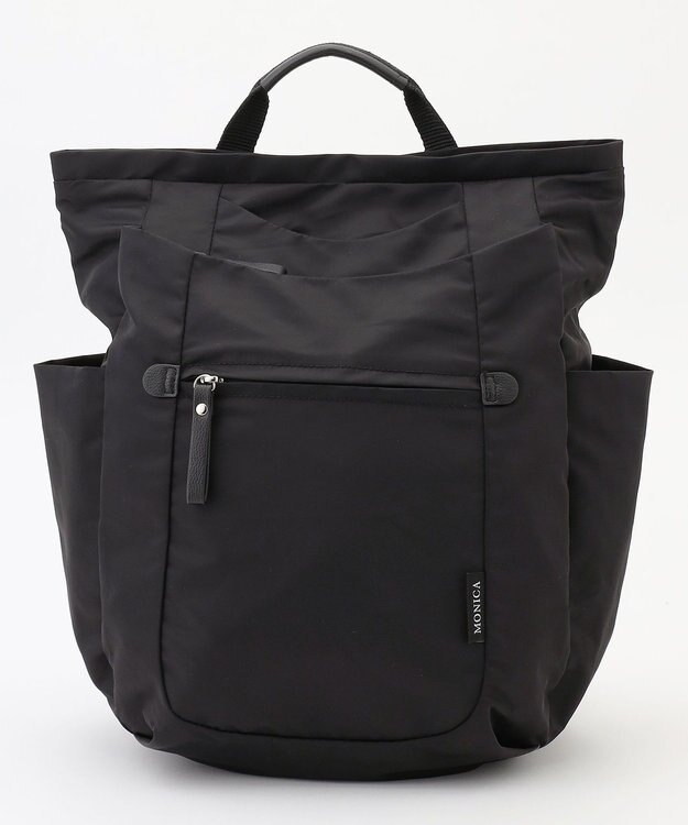 LA BAGAGERIE 【MONICA】ラウンドリュックサック ブラック