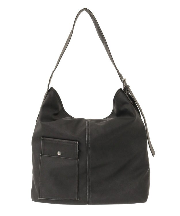 Green Parks ・ｃａｃｈｅ　ｃａｃｈｅ　フェイクレザーベルトショルタ Black