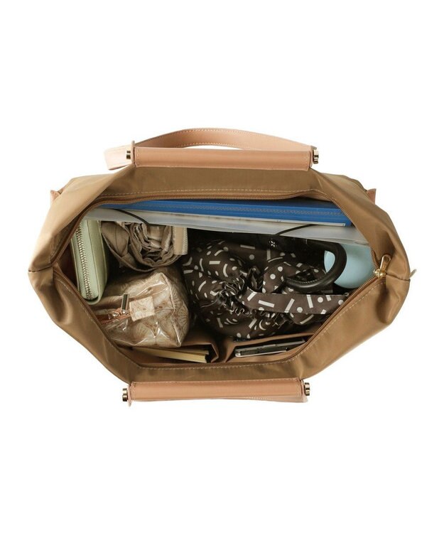 ROOTOTE 1300【ビジネスバッグ】LT.ミディアム.アンプロア-A 01：ベージュ