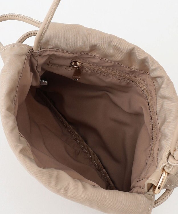 UNFILO ミニ ショルダーバッグ ベージュ