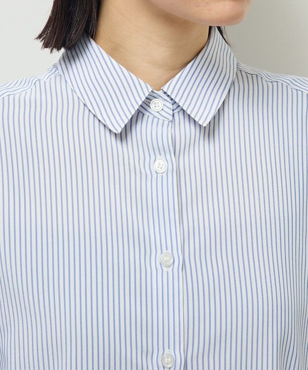 Green Parks レギュラーカラーインナーシャツ Stripe