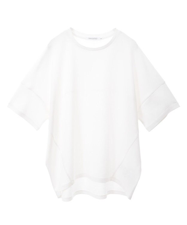 AMERICAN HOLIC 【新色追加】【接触冷感】コクーンシルエットカットソー Off White