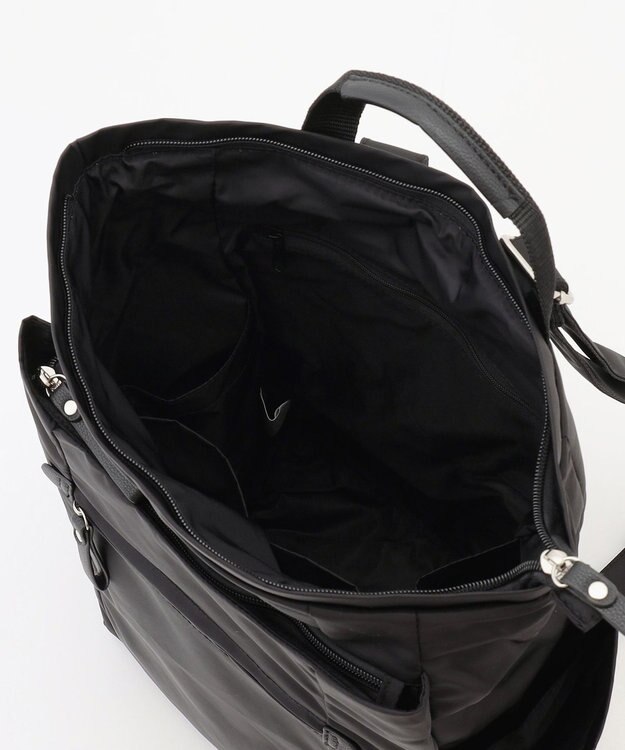 LA BAGAGERIE 【MONICA】ラウンドリュックサック ブラック