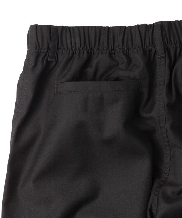 WEGO 【ウエストゴム】TRイージーストレートパンツ ブラック