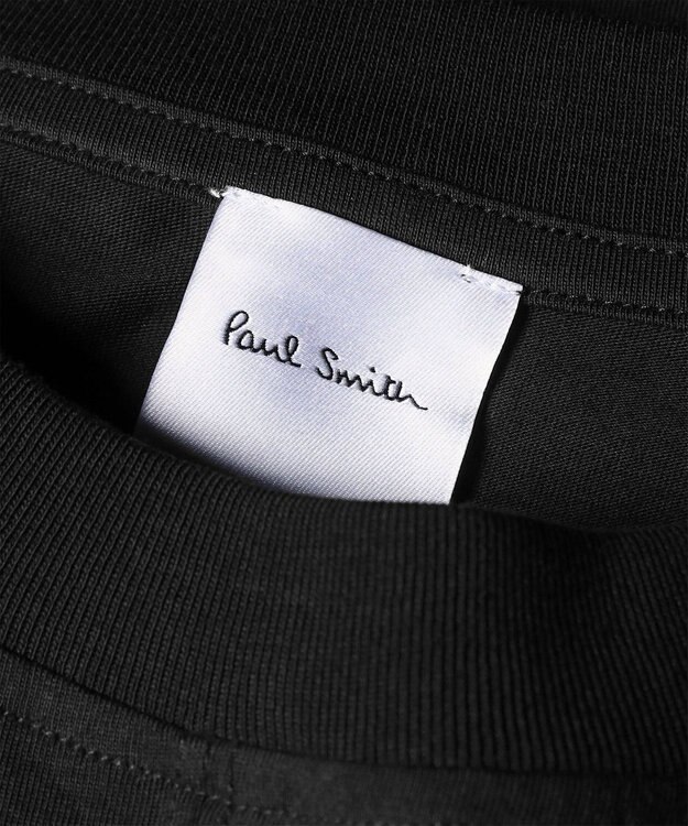 Paul Smith ハンドドローイング刺繍 半袖Tシャツ ブラック