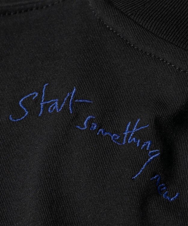 Paul Smith ハンドドローイング刺繍 半袖Tシャツ ブラック