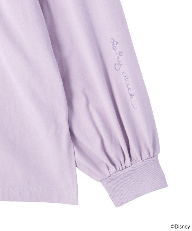 earth music&ecology 【予約】【綿100％】Disney/アソートプリントロンTEE ラベンダー