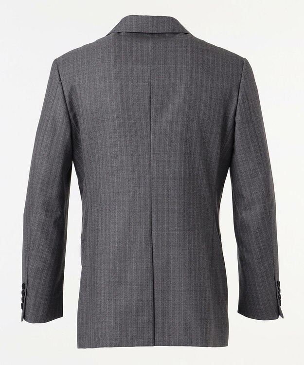 J.PRESS MEN 【ESSENTIAL CLOTHING】ラスティックストライプ スーツ ライトグレー系1
