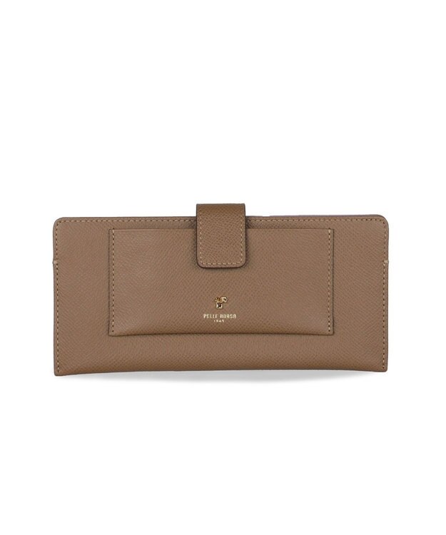 PELLE BORSA スリムウォレット French Calf Goods 3303 トープ