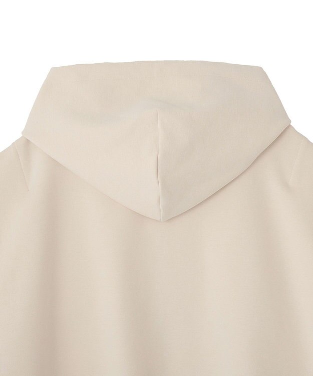 Green Parks フード付ベスト Ecru