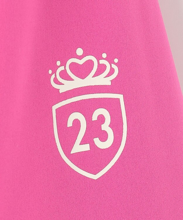 23区GOLF 【WOMEN】リバーシブルニットブルゾン ダークブラウン系2