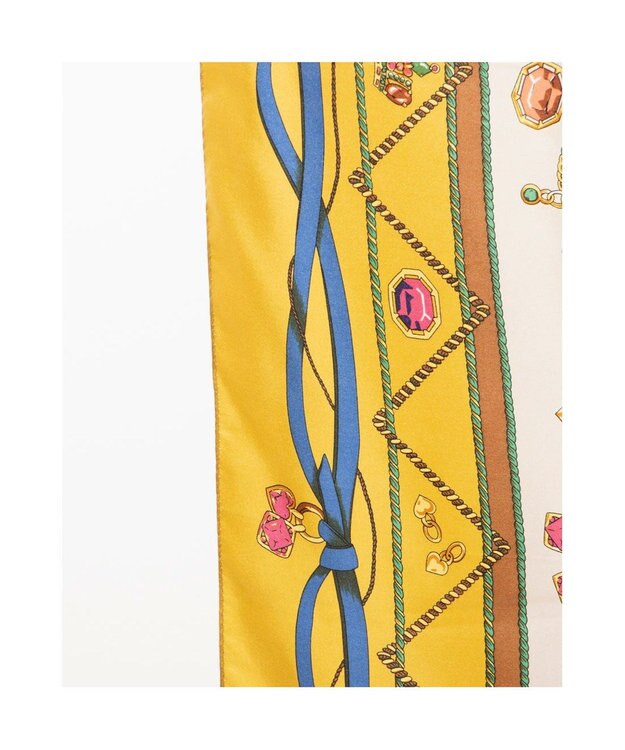 UNBILLION カカトゥ kakatoo / ジュエリーボックスシルクスカーフ イエロー