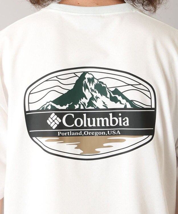 Columbia Columbia/ サンライズストレイトオムニフリーズゼログラフィックショートスリーブTシャツ /コロンビア Sea Salt